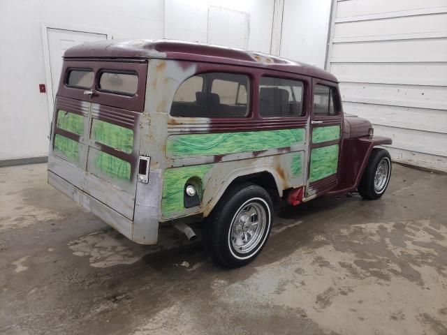 58630 - 1948 WILLY WAGON BURGUNDY photo 3