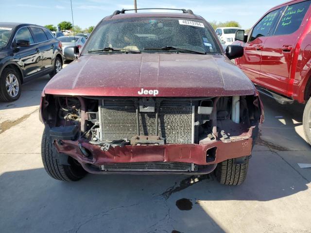 1J4G258S3XC735148 - 1999 JEEP GRAND CHER LAREDO BURGUNDY photo 5