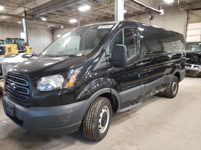 1FTYE1YM9FKB09264 - 2015 FORD TRANSIT T-150 BLACK photo 1