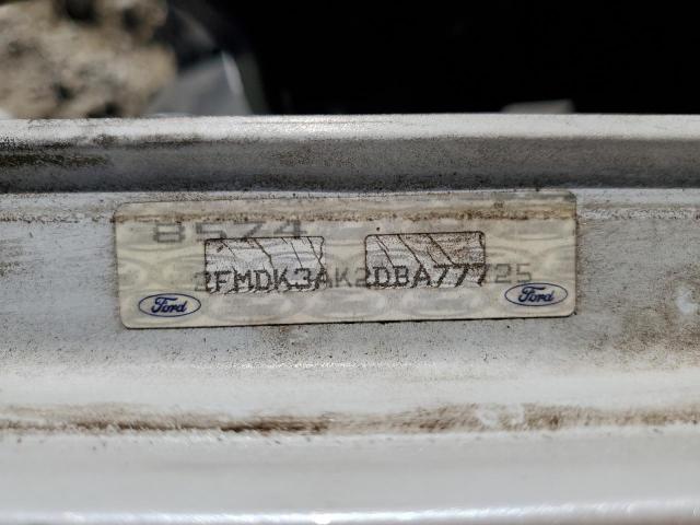 2FMDK3AK2DBA77725 - 2013 FORD EDGE SPORT WHITE photo 12