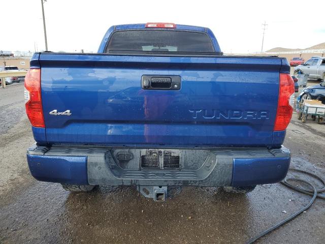 5TFAW5F19EX380311 - 2014 TOYOTA TUNDRA CREWMAX PLATINUM BLUE photo 6