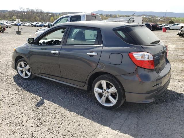 2T1KE40E69C023010 - 2009 TOYOTA COROLLA MA S GRAY photo 2