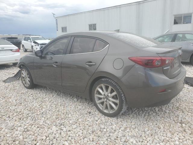 JM1BN1W39H1123271 - 2017 MAZDA 3 HATCHBAC GRAND TOURING GRAY photo 2