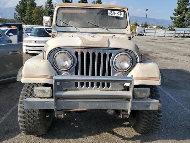 1JCCF87E0FT128790 - 1985 JEEP JEEP CJ7 TAN photo 5