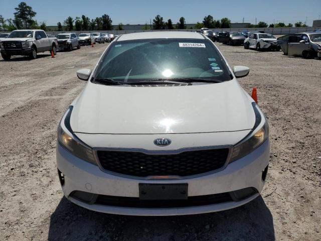 3KPFK4A77HE078432 - 2017 KIA FORTE LX WHITE photo 5