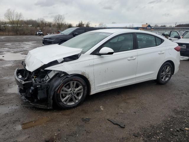 5NPD84LF6JH213069 - 2018 HYUNDAI ELANTRA SEL WHITE photo 1