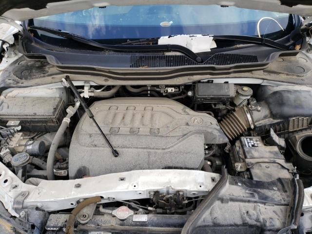 5J8YD3H52JL003086 - 2018 ACURA MDX TECHNOLOGY WHITE photo 11