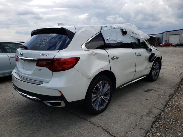 5J8YD3H52JL003086 - 2018 ACURA MDX TECHNOLOGY WHITE photo 3