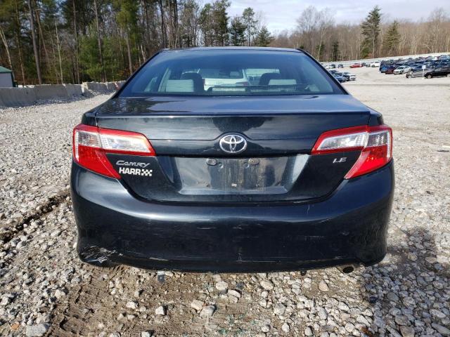 4T4BF1FK5DR324907 - 2013 TOYOTA CAMRY L BLACK photo 6