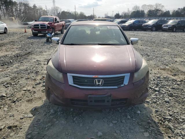 1HGCP26349A191842 - 2009 HONDA ACCORD LX BURGUNDY photo 5