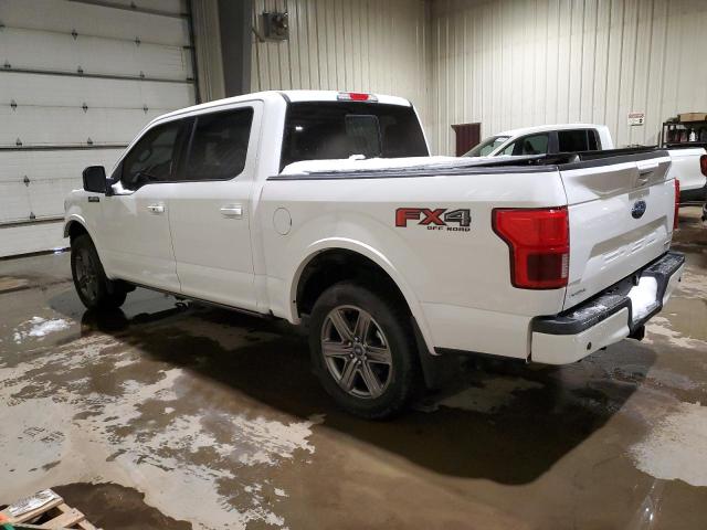 1FTEW1E40LFB58376 - 2020 FORD F150 SUPERCREW WHITE photo 2