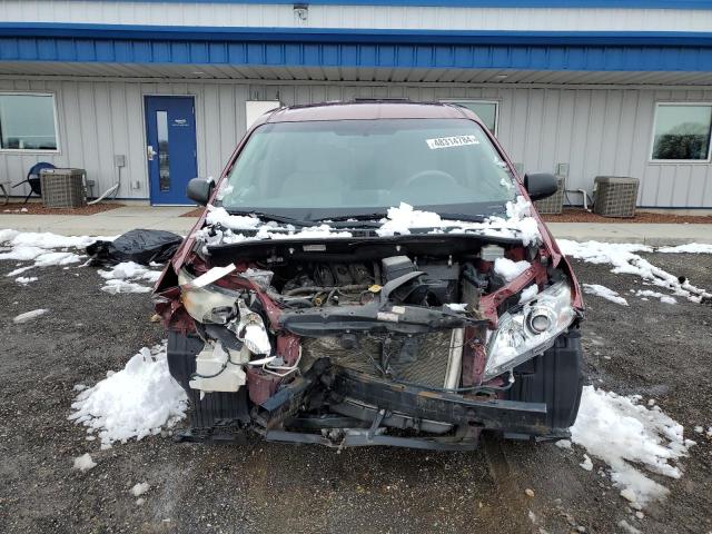 5TDZK3DC5DS344501 - 2013 TOYOTA SIENNA RED photo 5