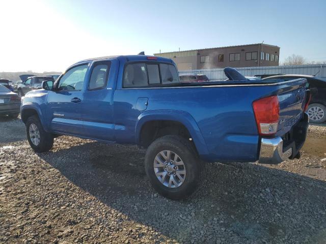 5TFSX5EN6GX044169 - 2016 TOYOTA TACOMA ACCESS CAB ლურჯი ფოტო 2