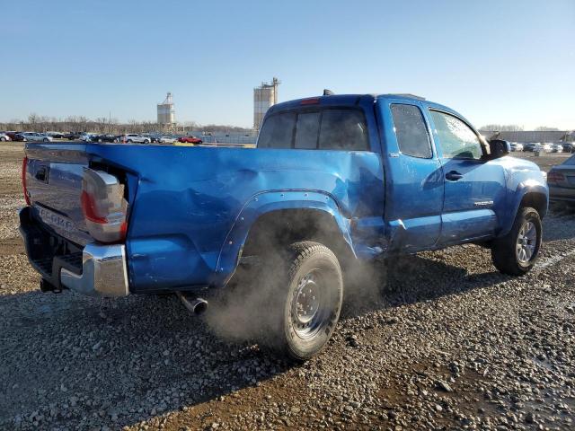 5TFSX5EN6GX044169 - 2016 TOYOTA TACOMA ACCESS CAB BLUE photo 3