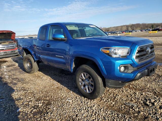 5TFSX5EN6GX044169 - 2016 TOYOTA TACOMA ACCESS CAB BLUE photo 4