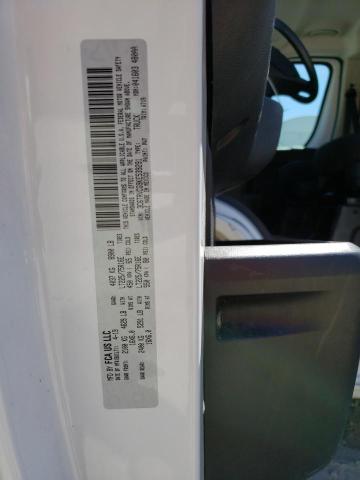 3C6TRVCG9KE539291 - 2019 RAM PROMASTER 2500 HIGH 白色 照片 14