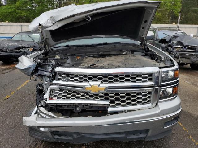 1GCRCREC6FZ304170 - 2015 CHEVROLET SILVERADO C1500 LT SILVER photo 5