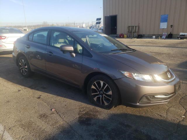 19XFB2F80FE062558 - 2015 HONDA CIVIC EX GRAY photo 4