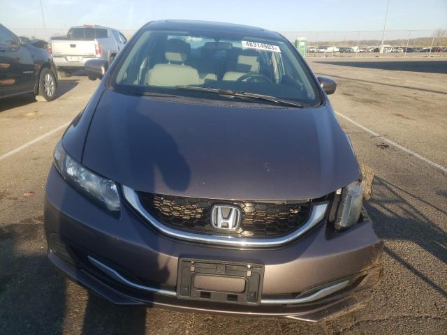 19XFB2F80FE062558 - 2015 HONDA CIVIC EX GRAY photo 5