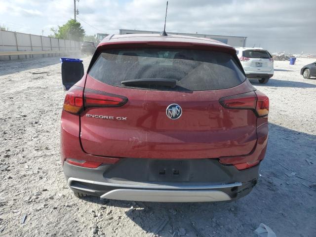 KL4MMBS21LB115886 - 2020 BUICK ENCORE GX PREFERRED RED photo 6