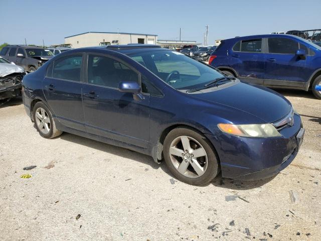 1HGFA16808L033442 - 2008 HONDA CIVIC EX BLUE photo 4