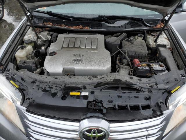 4T1BK3DB0CU443225 - 2012 TOYOTA AVALON BASE 银色 照片 11