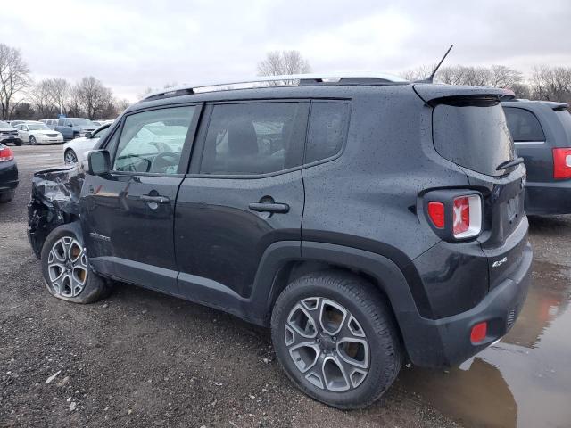 ZACCJBDB1HPF00496 - 2017 JEEP RENEGADE LIMITED BLACK photo 2