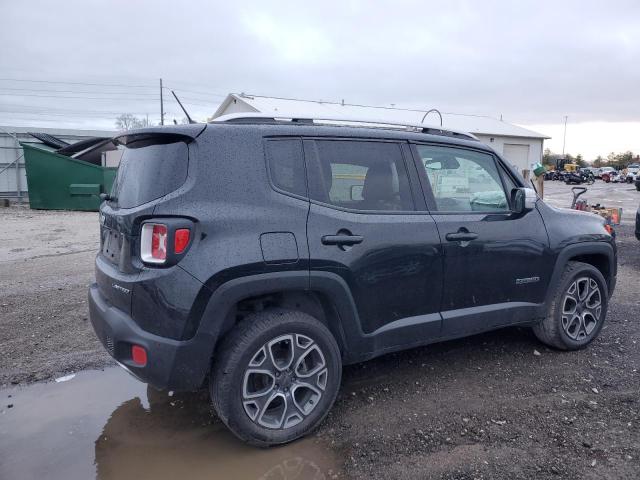 ZACCJBDB1HPF00496 - 2017 JEEP RENEGADE LIMITED BLACK photo 3