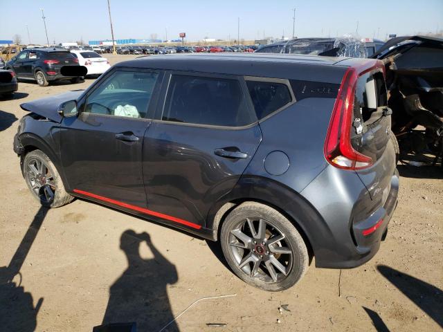 KNDJ63AU9L7074650 - 2020 KIA SOUL GT LINE GRAY photo 2