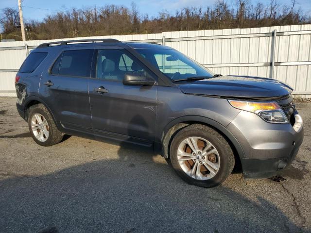 1FM5K8AR4FGA04186 - 2015 FORD EXPLORER POLICE INTERCEPTOR Сұр фото 4