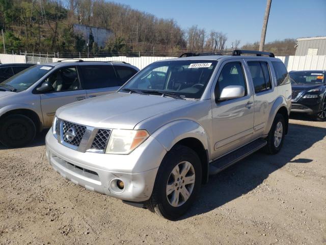 5N1AR18W15C766670 - 2005 NISSAN PATHFINDER LE 银色 照片 1