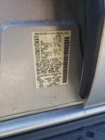 5N1AR18W15C766670 - 2005 NISSAN PATHFINDER LE 银色 照片 12