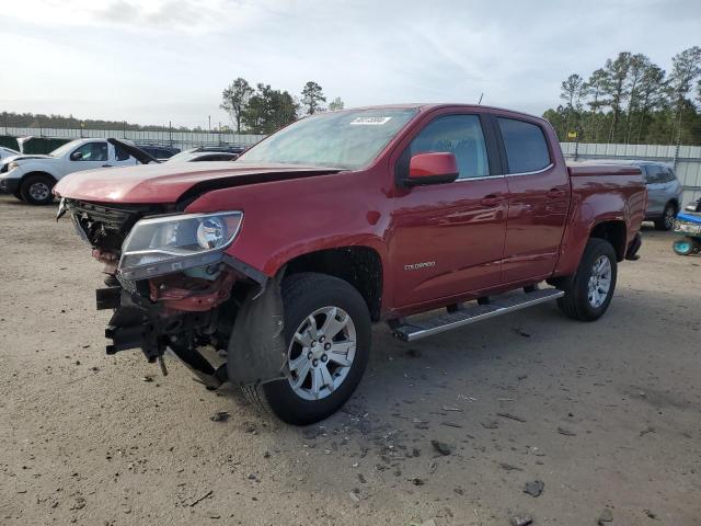 1GCGSCEN7H1321652 - 2017 CHEVROLET COLORADO LT MAROON photo 1