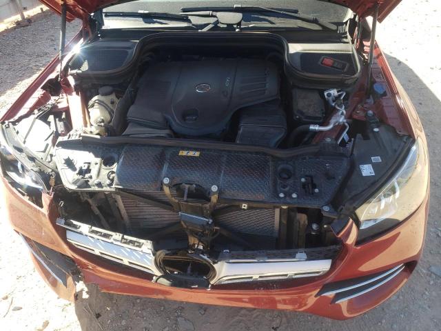 4JGFF5KE3NA687504 - 2022 MERCEDES-BENZ GLS 450 4MATIC BURGUNDY photo 12