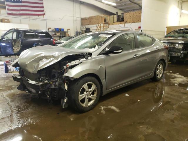 KMHDH4AE8EU141728 - 2014 HYUNDAI ELANTRA SE GRAY photo 1