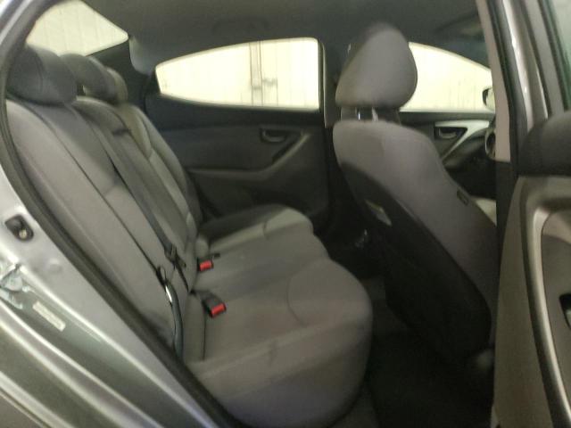 KMHDH4AE8EU141728 - 2014 HYUNDAI ELANTRA SE GRAY photo 10