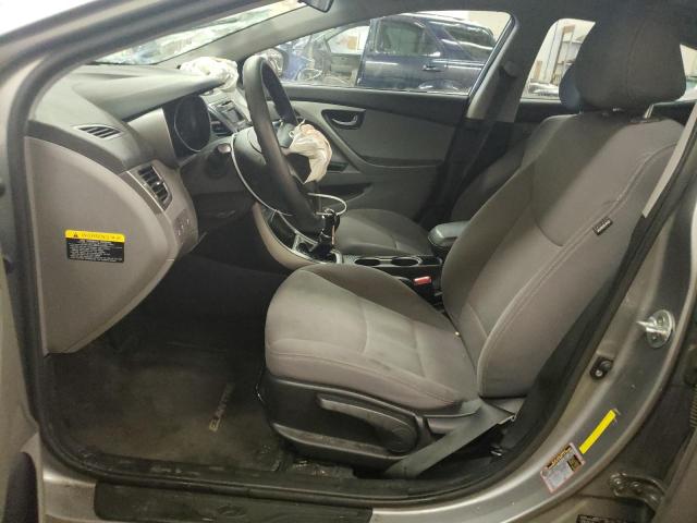 KMHDH4AE8EU141728 - 2014 HYUNDAI ELANTRA SE GRAY photo 7