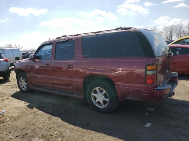 1GKFK66U55J168465 - 2005 GMC YUKON XL DENALI BURGUNDY photo 2