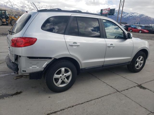 5NMSG73D28H186504 - 2008 HYUNDAI SANTA FE GLS SILVER photo 3