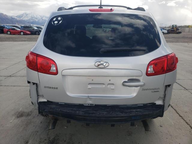 5NMSG73D28H186504 - 2008 HYUNDAI SANTA FE GLS SILVER photo 6