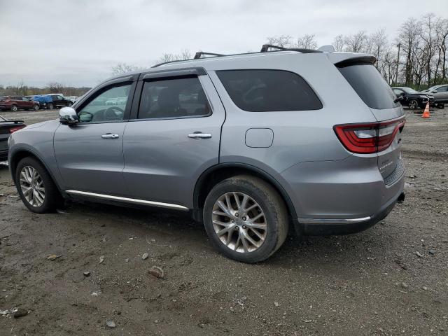 1C4RDJEG2EC581921 - 2014 DODGE DURANGO CITADEL SILVER photo 2