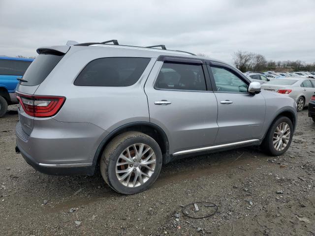 1C4RDJEG2EC581921 - 2014 DODGE DURANGO CITADEL SILVER photo 3