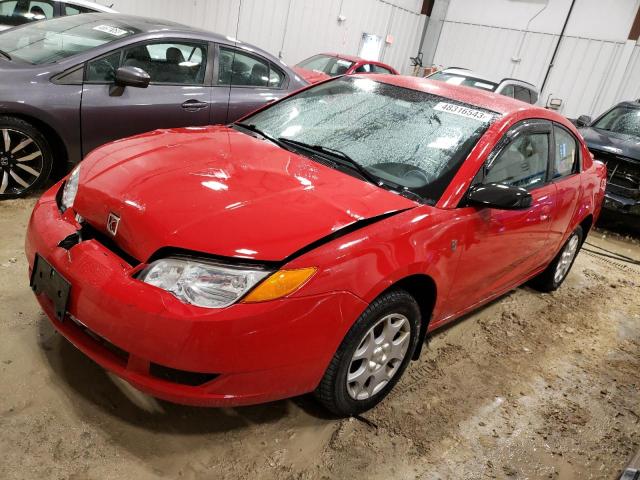 1G8AM12F14Z116884 - 2004 SATURN ION LEVEL 2 RED photo 1