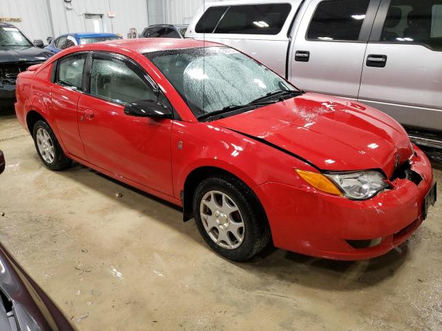 1G8AM12F14Z116884 - 2004 SATURN ION LEVEL 2 RED photo 4