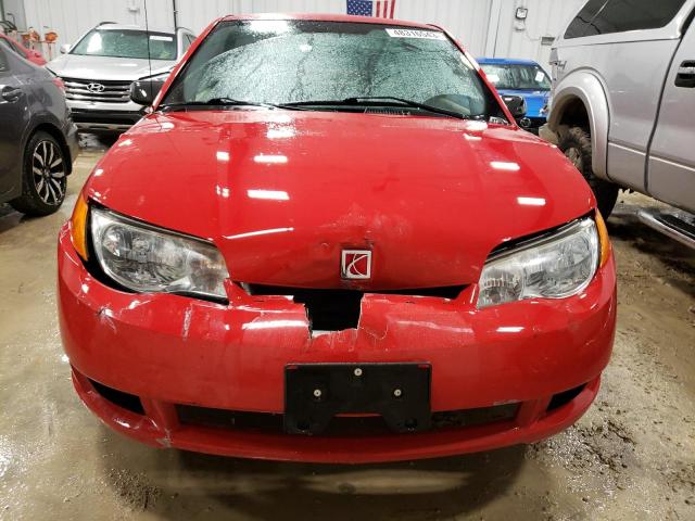 1G8AM12F14Z116884 - 2004 SATURN ION LEVEL 2 RED photo 5