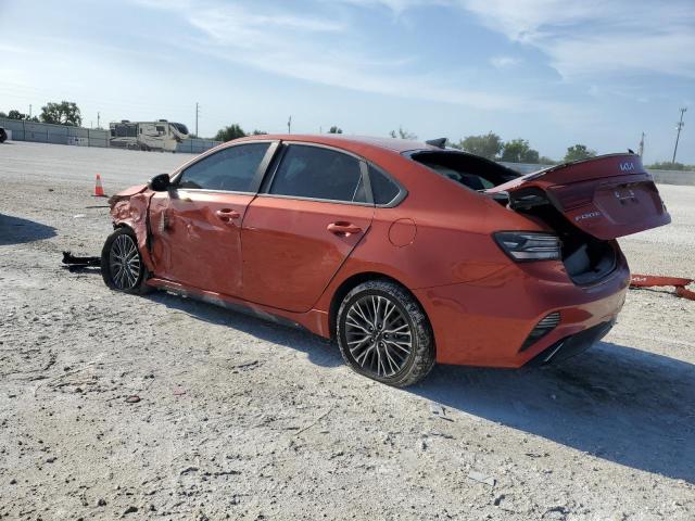 3KPF54AD7PE609575 - 2023 KIA FORTE GT LINE ORANGE photo 2