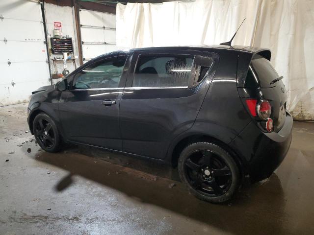 1G1JC6SB3D4116569 - 2013 CHEVROLET SONIC LT BLACK photo 2