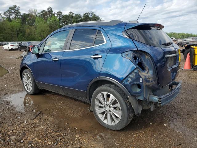 KL4CJASB9KB959509 - 2019 BUICK ENCORE PREFERRED BLUE photo 2