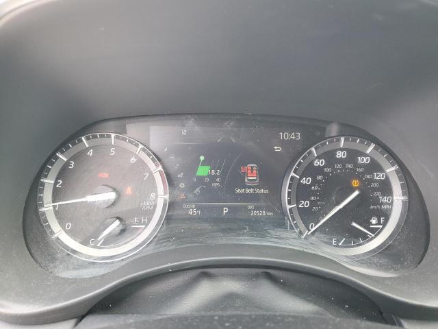 5TDGZRBH2MS542215 - 2021 TOYOTA HIGHLANDER XLE BLACK photo 9