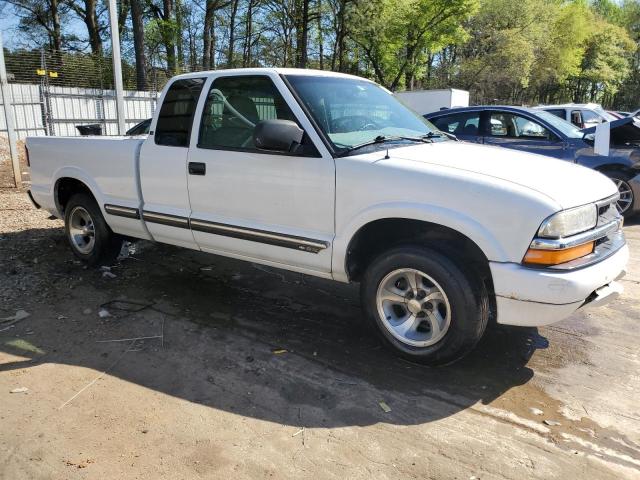 1GCCS19W7Y8256413 - 2000 CHEVROLET S TRUCK S10 WHITE photo 4